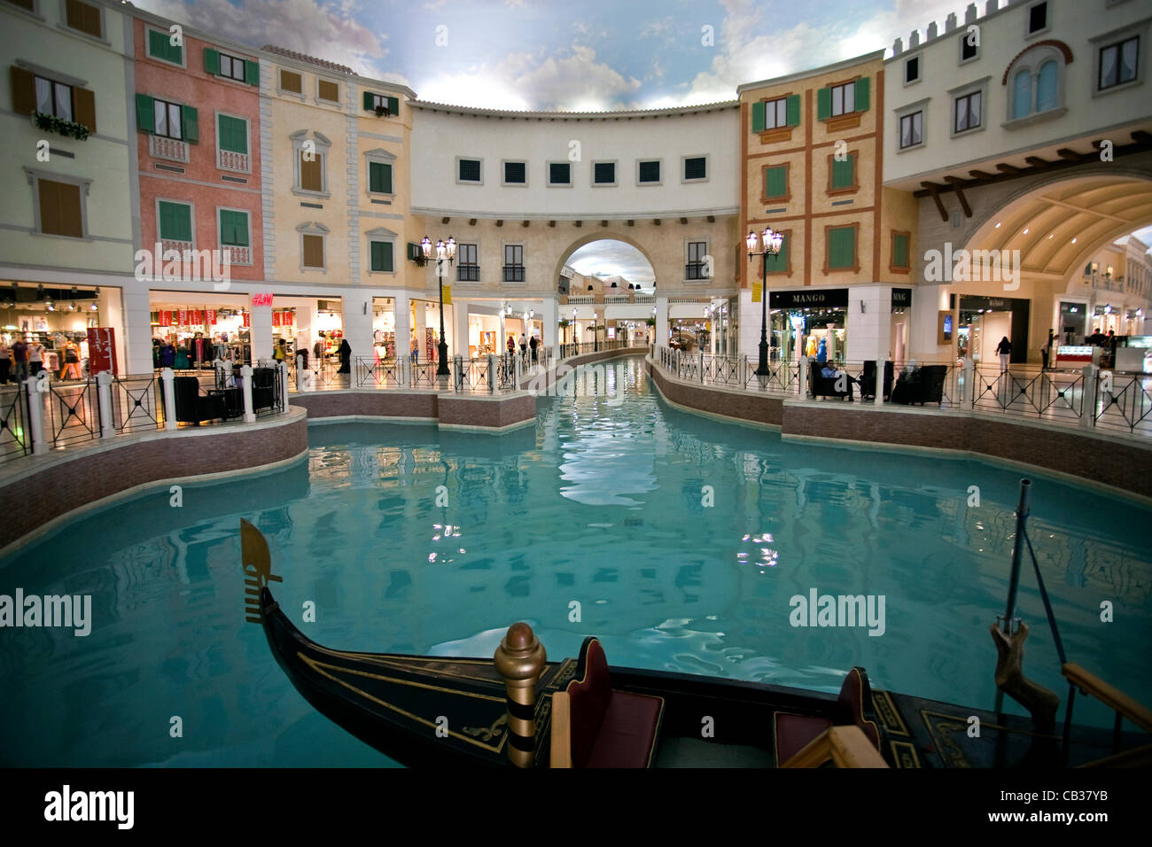 Villagio Mall in Doha Qatar Stock Photo