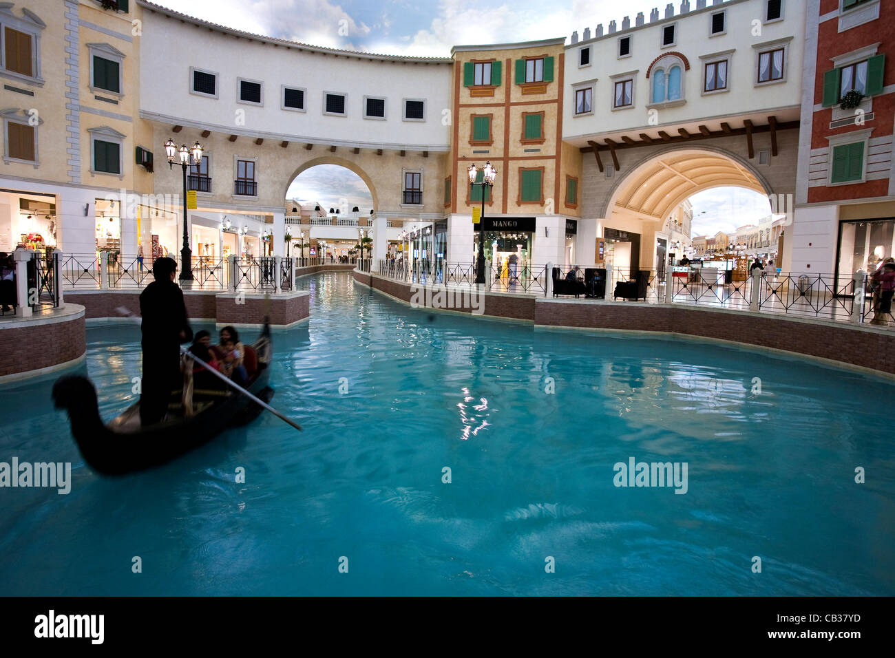 Villagio Mall in Doha Qatar Stock Photo