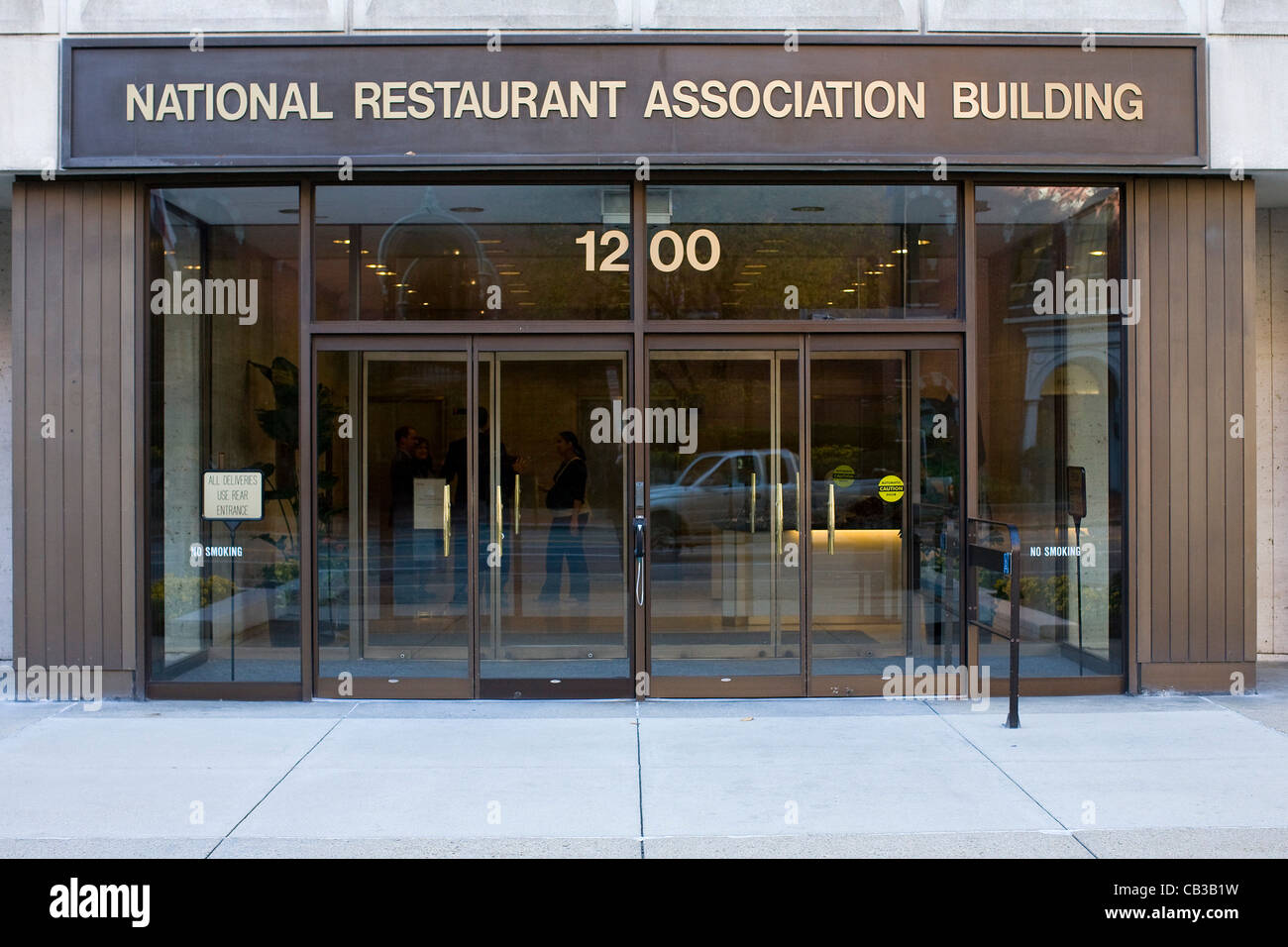 The National Restaurant Association headquarters in Washington, DC. Stock Photo