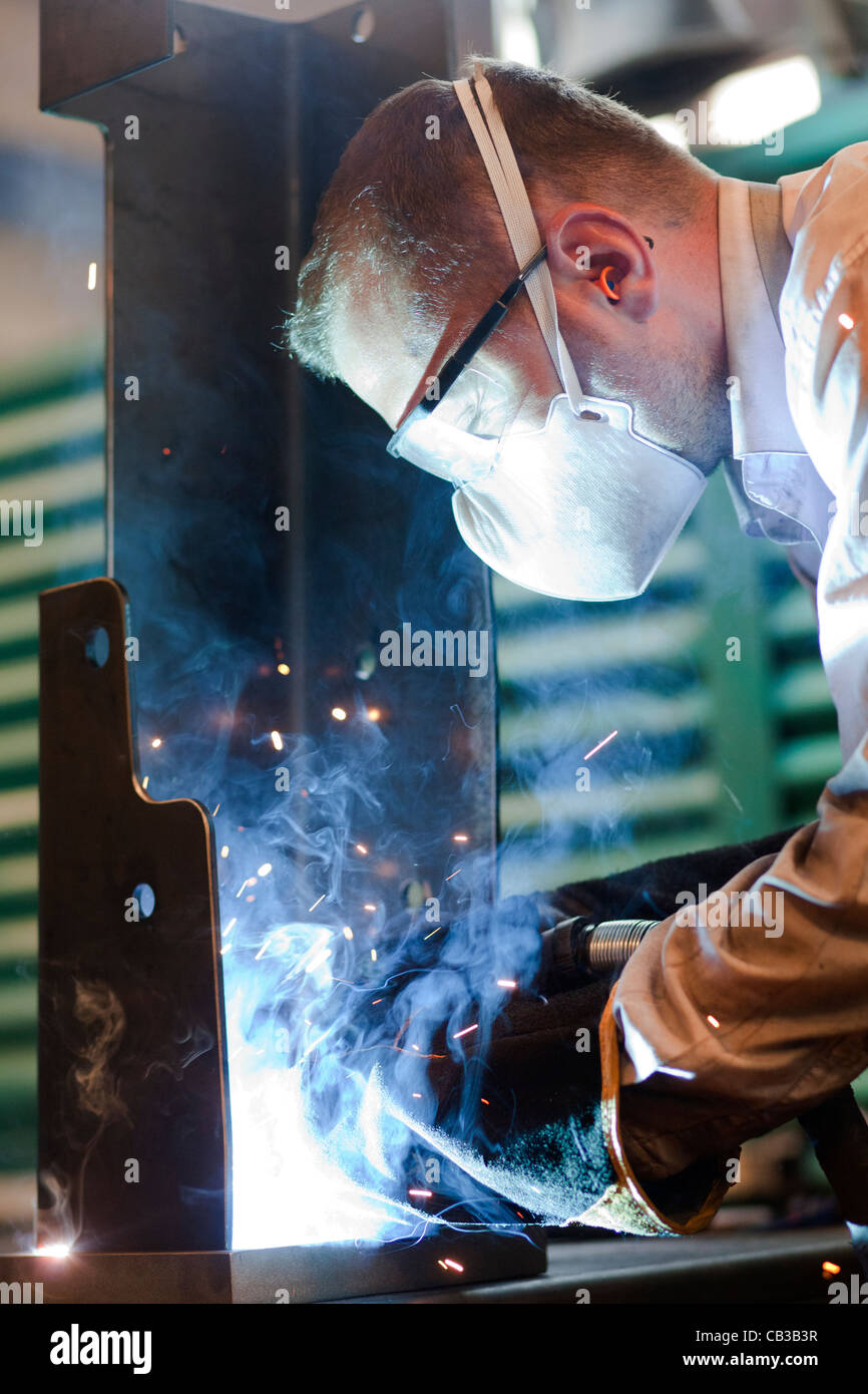 Metal Worker Stock Photo