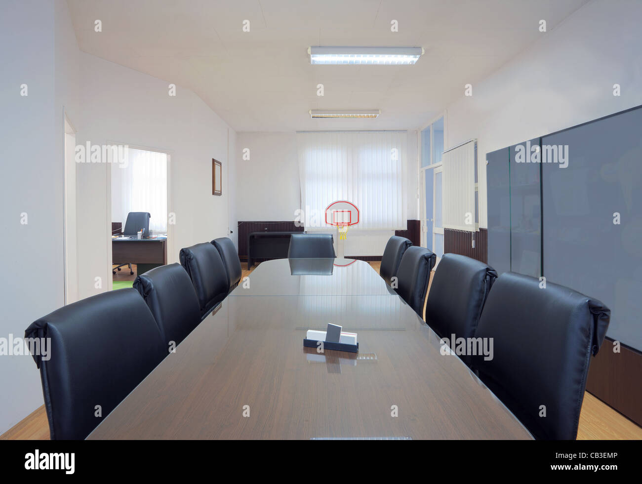Interior of an office, modern and simple design Stock Photo - Alamy