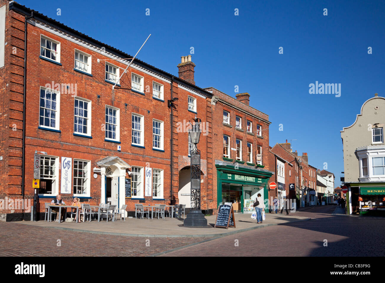 Fakenham town centre norfolk uk hires stock photography and images Alamy