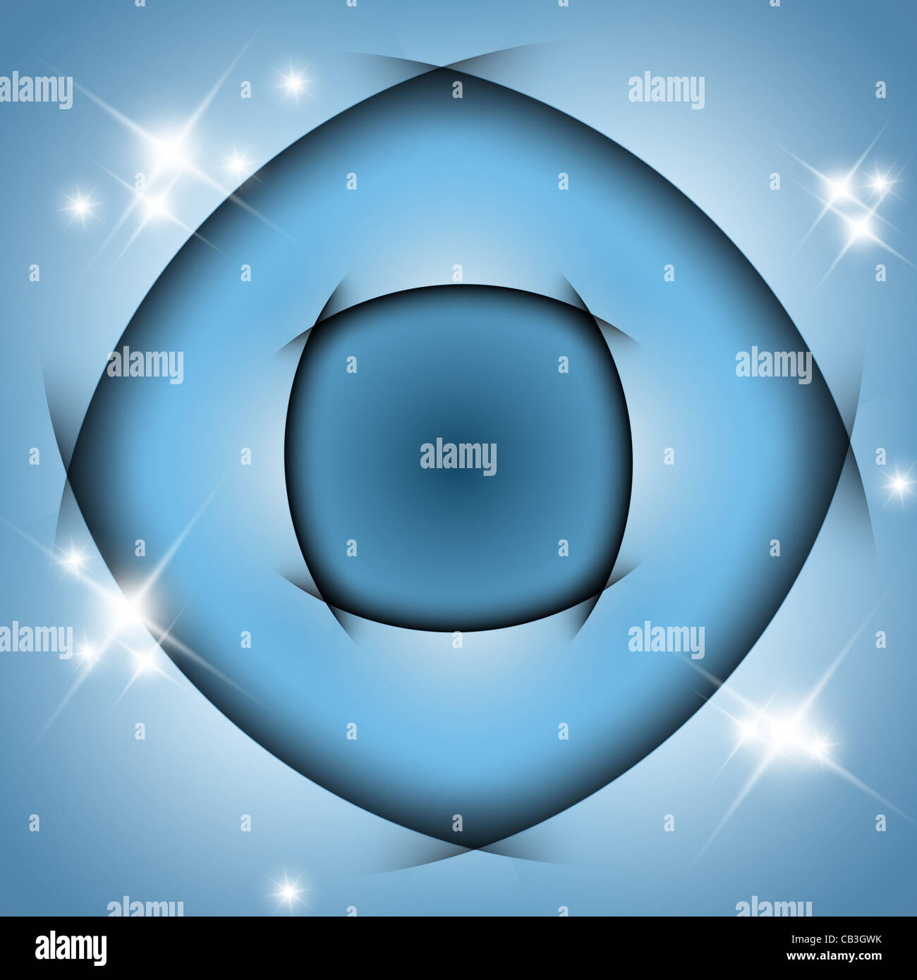 Abstract blue background with light effects Stock Photo - Alamy