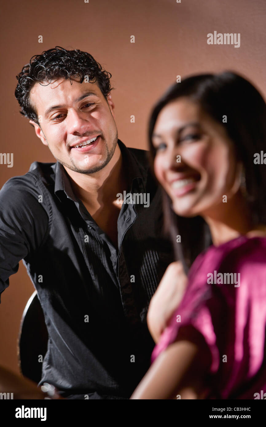 Beautiful couple close up hi-res stock photography and images - Alamy