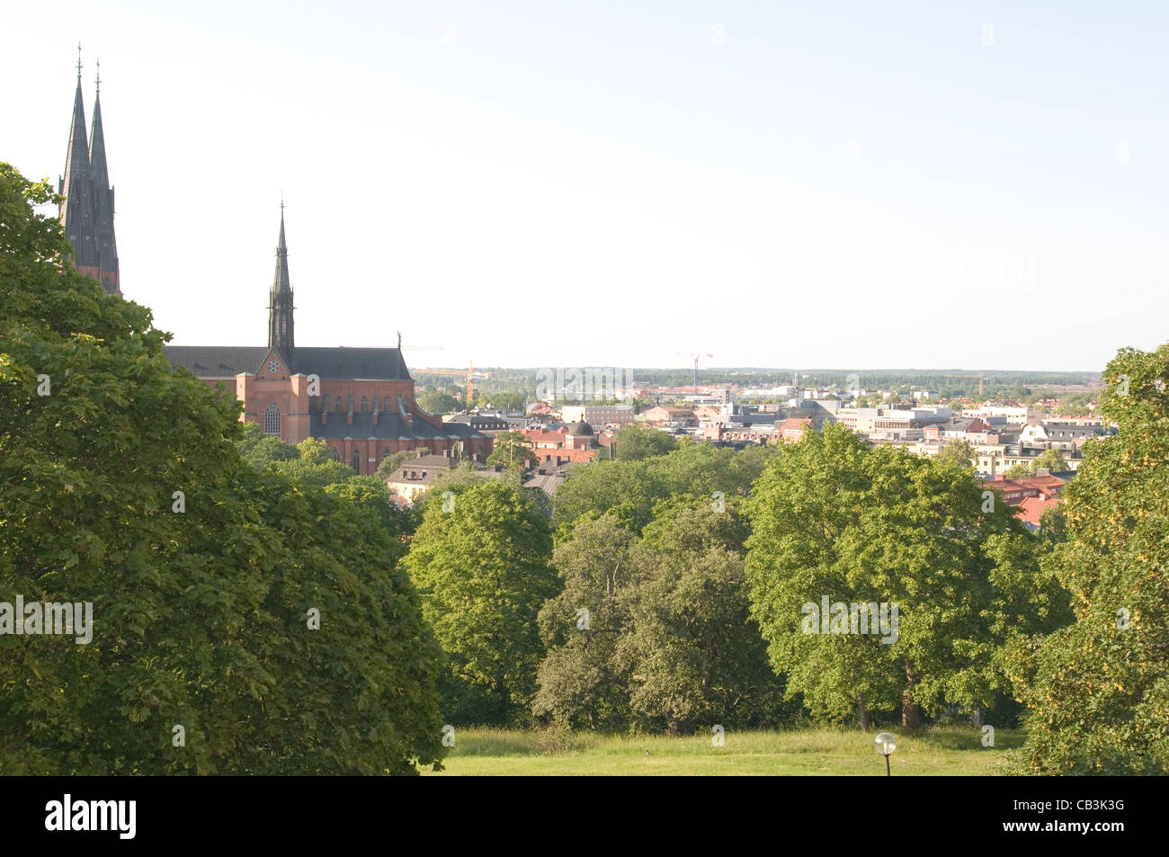 uppsala sweden swedish city Stock Photo