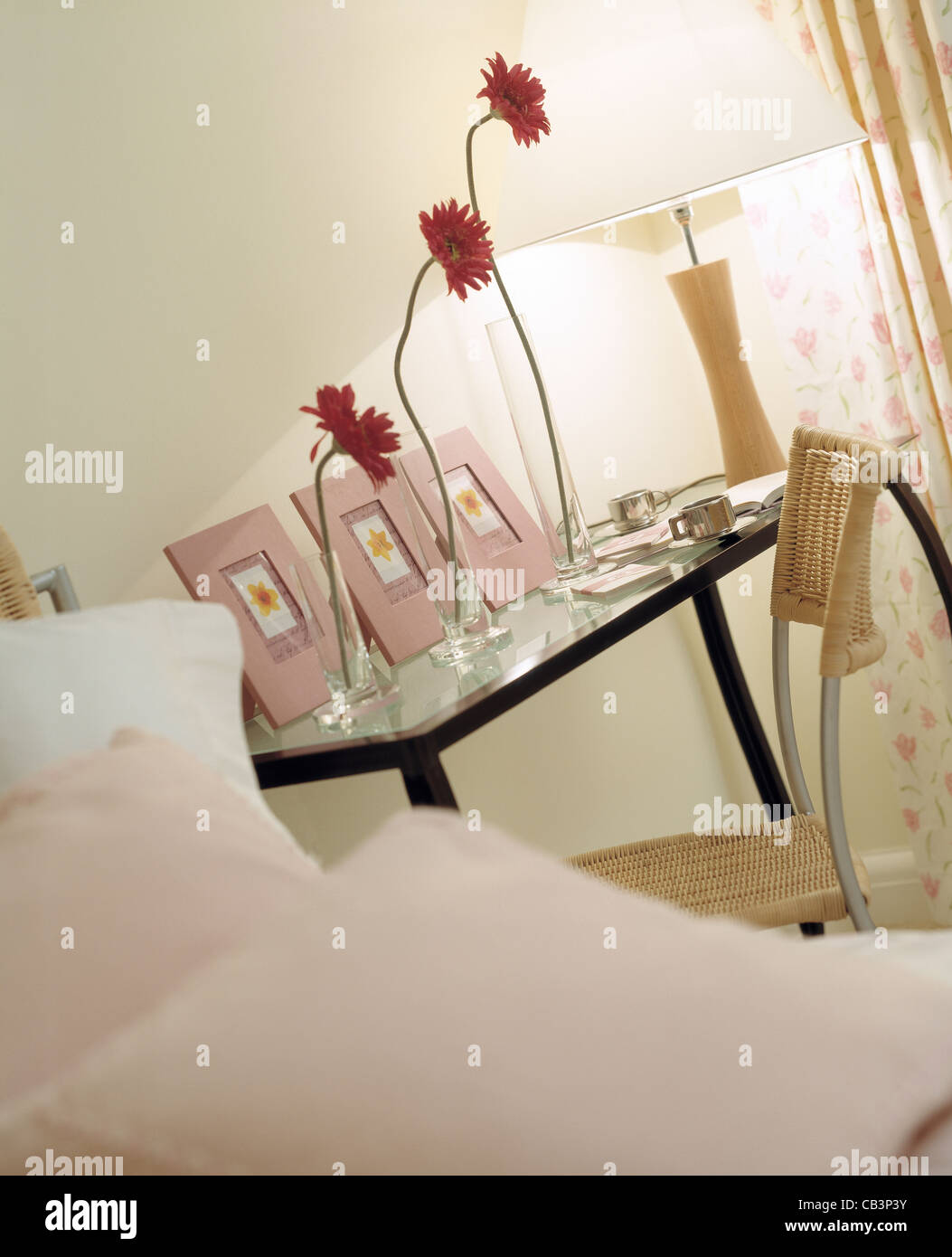 bedside table Stock Photo Alamy