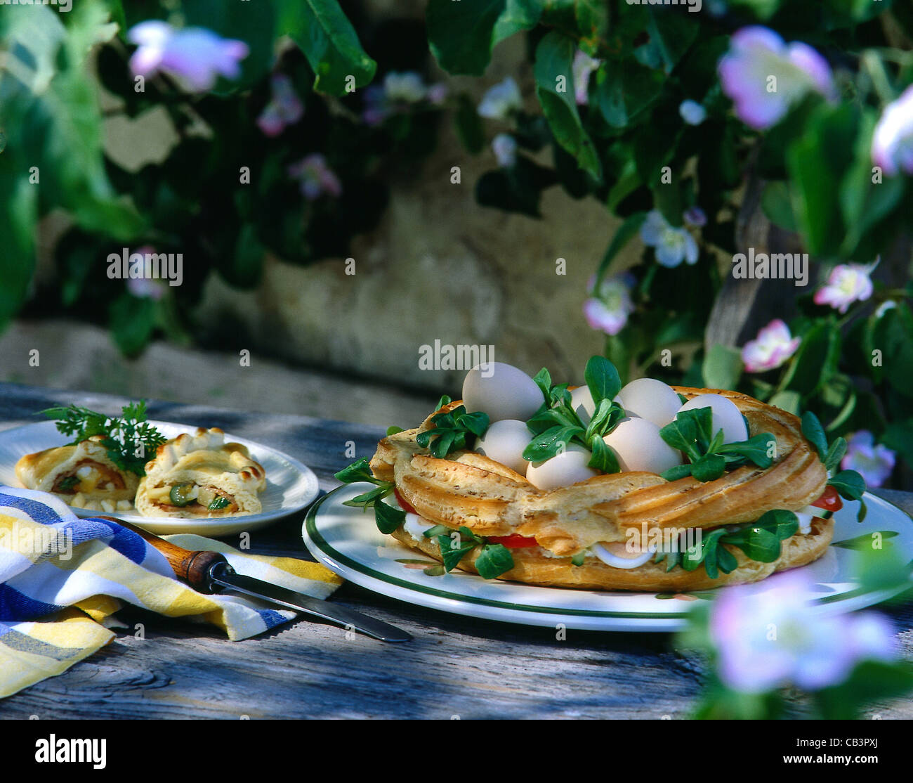 Pastry Using Tablea Tableau: Yeast pastry filled with bacon / spicy stuffed choux pastry ...