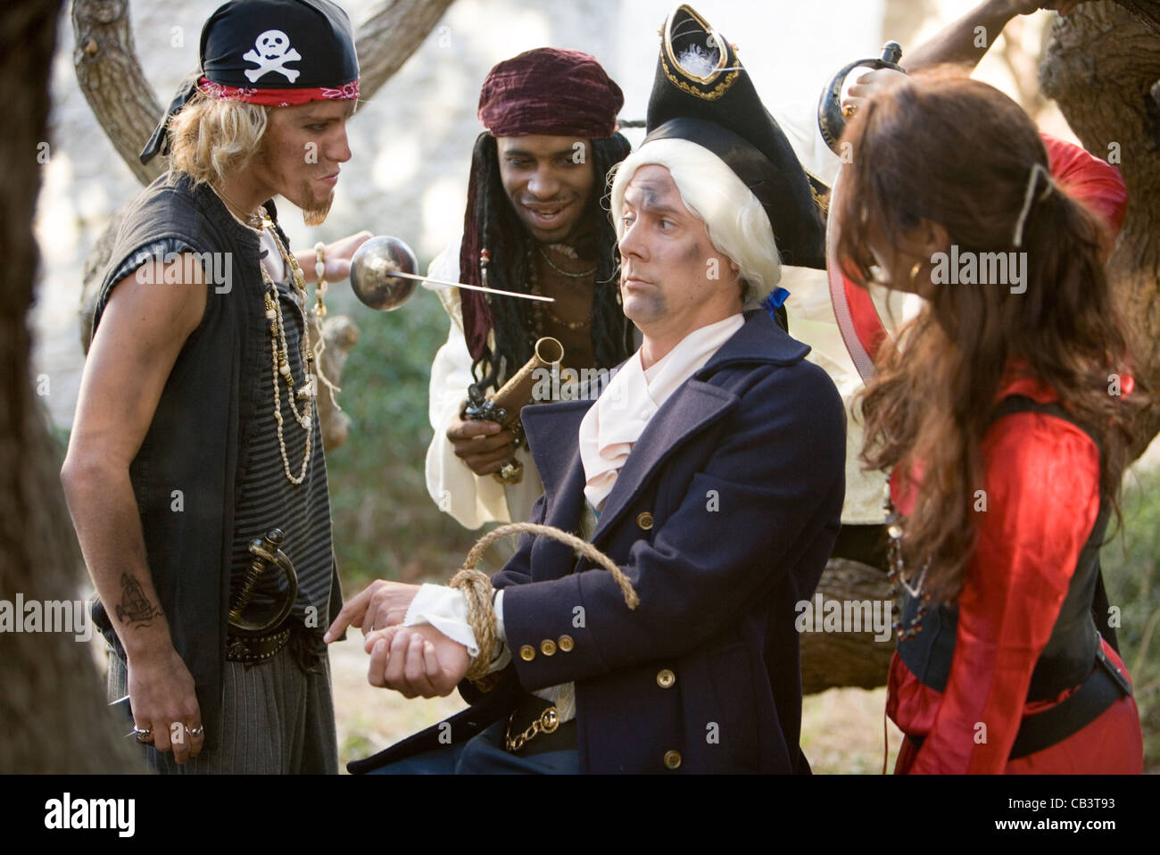 Pirate costume prisoner hostage hi-res stock photography and images - Alamy