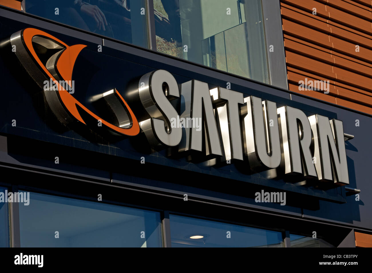 Saturn electronics store, Leverkusen, Germany. Stock Photo