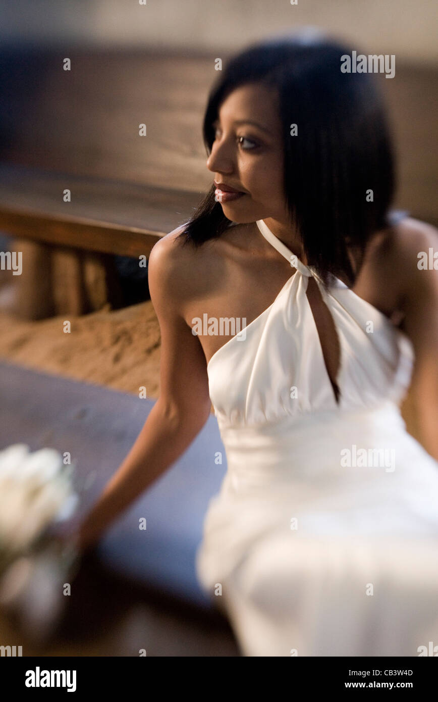 Hispanic woman in formal gown hi-res stock photography and images - Alamy