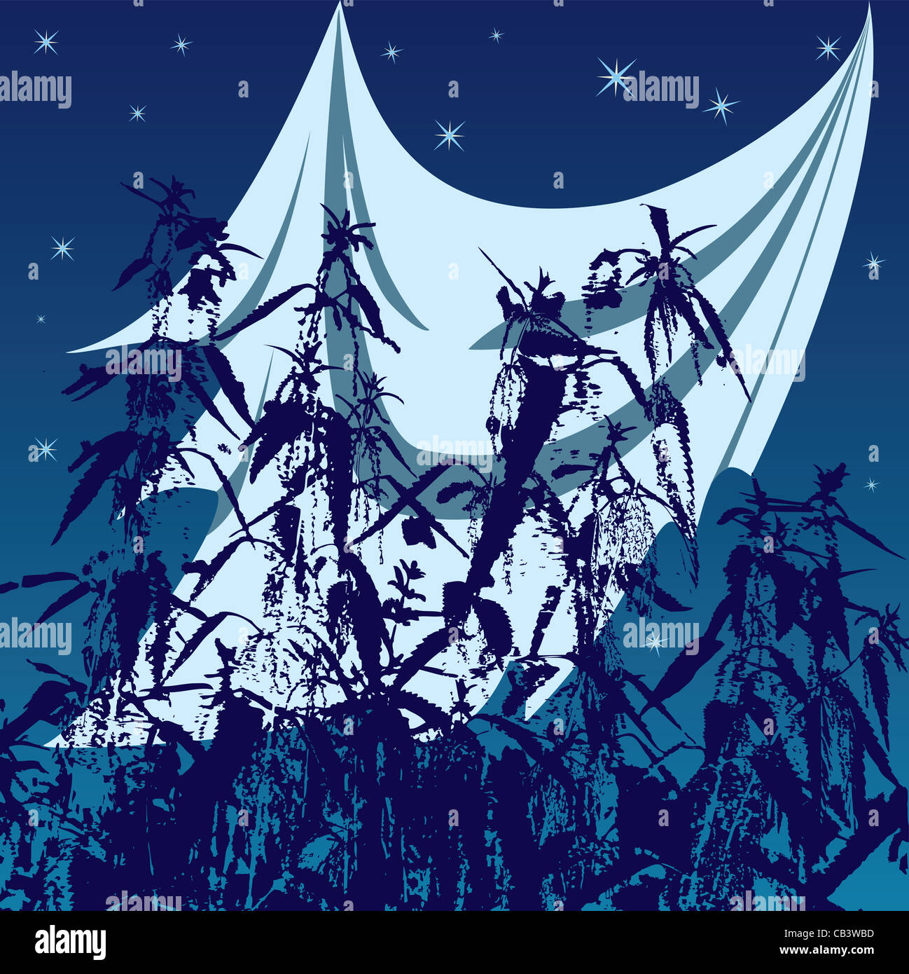 halloween illustration of phantom Stock Photo - Alamy
