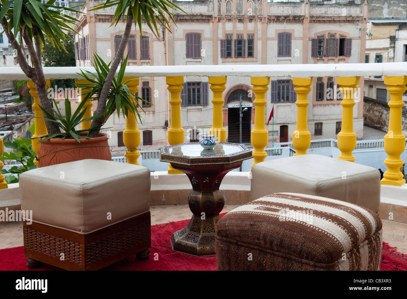 Spanish school,Tangier, Morocco, North Africa Stock Photo