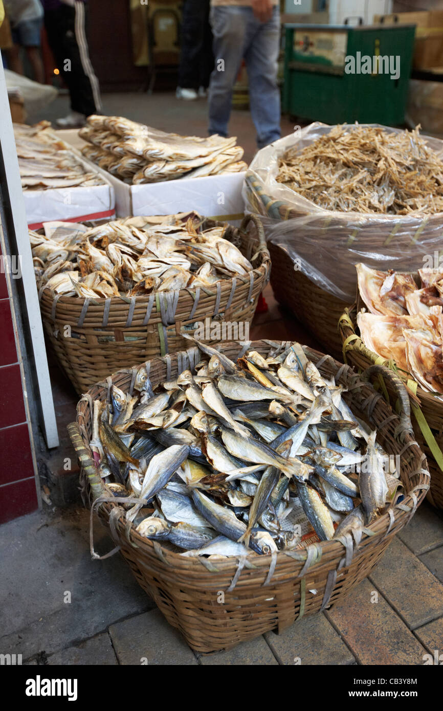 dried fish seafood shop on sheung wans dried seafood street on des