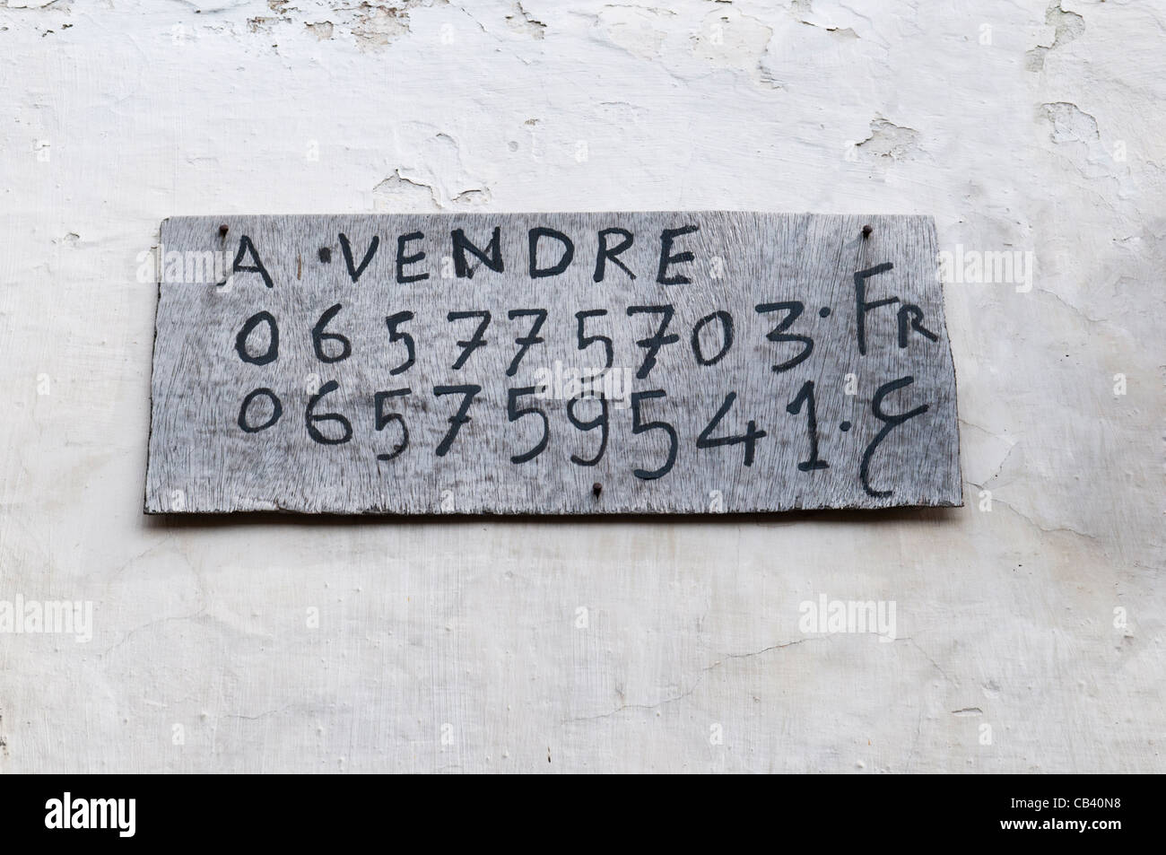 Apartment for sale sign, Tangier, Morocco, North Africa Stock Photo Alamy