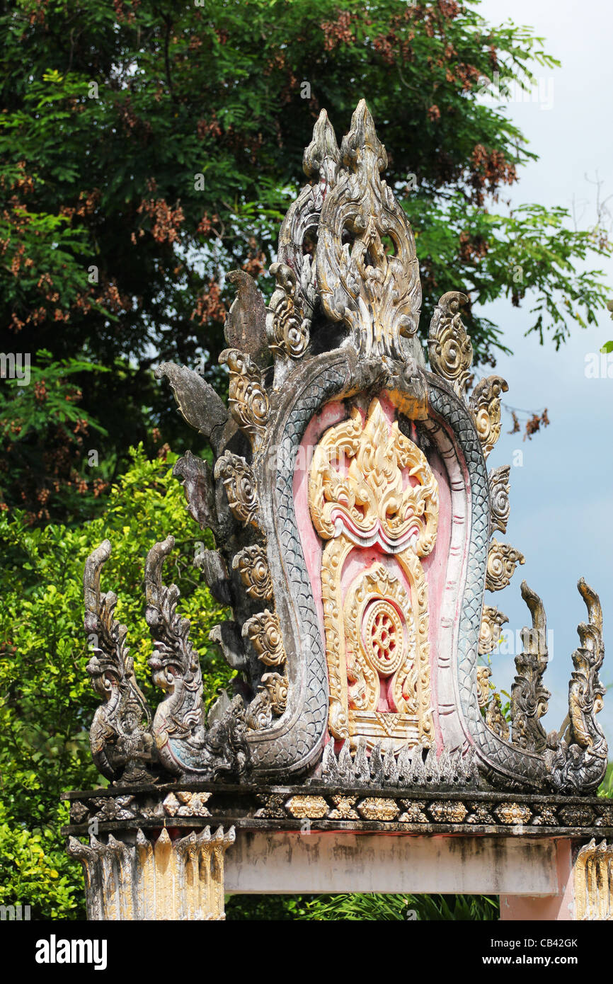 Buddhist temple in Bangkok, Thailand Stock Photo - Alamy