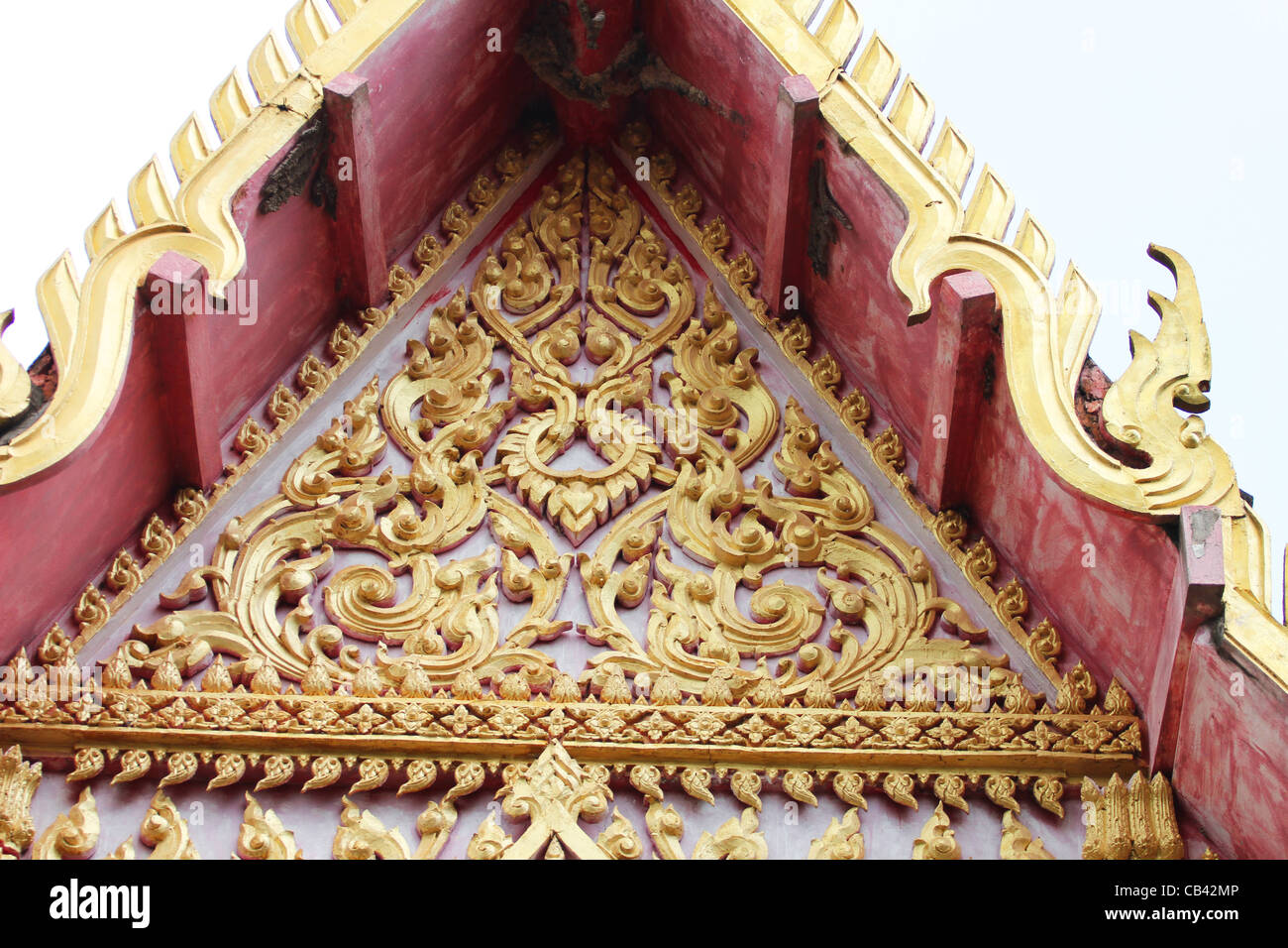 Buddhist temple in Bangkok, Thailand Stock Photo - Alamy