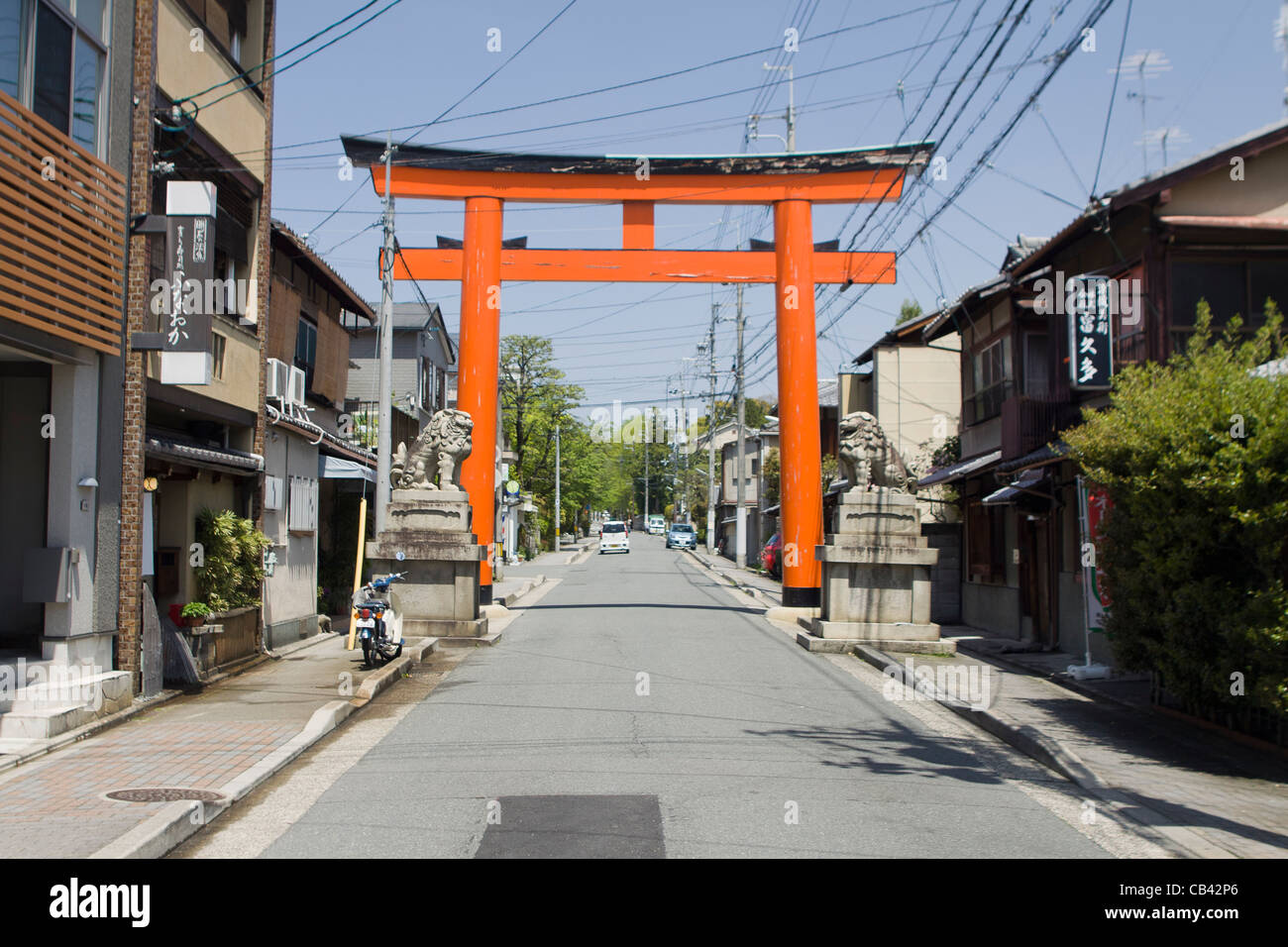 Torii Gate in Kyoto, Japan Stock Photo - Alamy