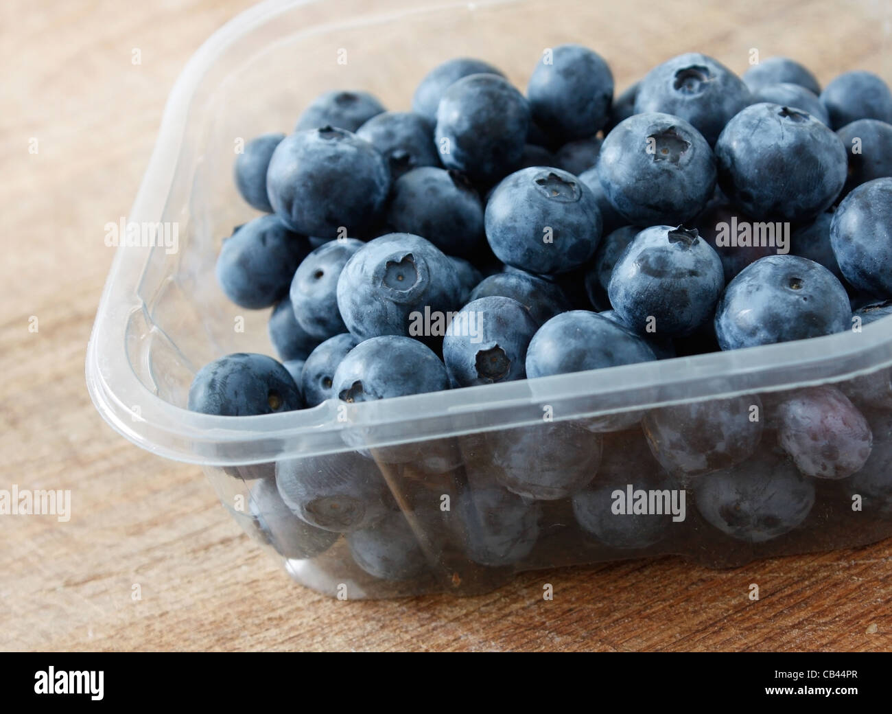 Blueberries photographed in a studio Stock Photo