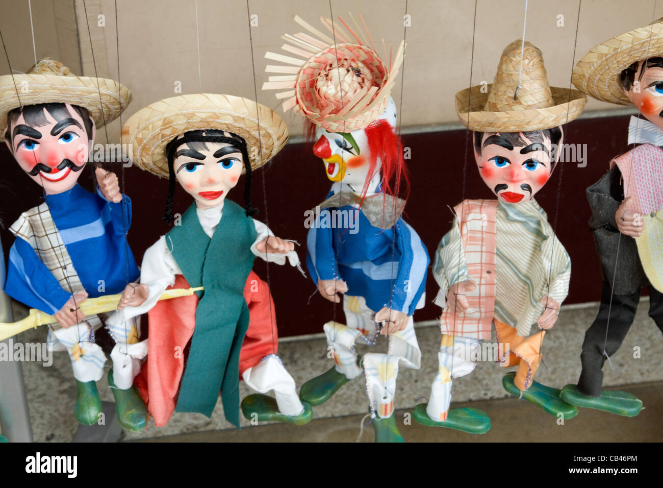 Mexican puppets San Antonio Texas Stock Photo Alamy