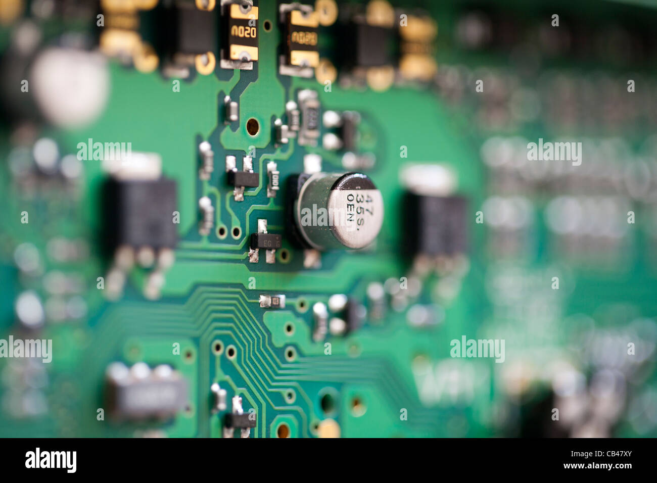 Main Printed circuit board with Electrical PCB connections a on Printed