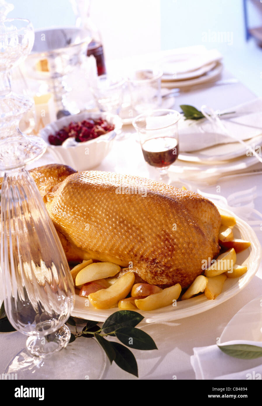 Cooking the goose hi-res stock photography and images - Alamy