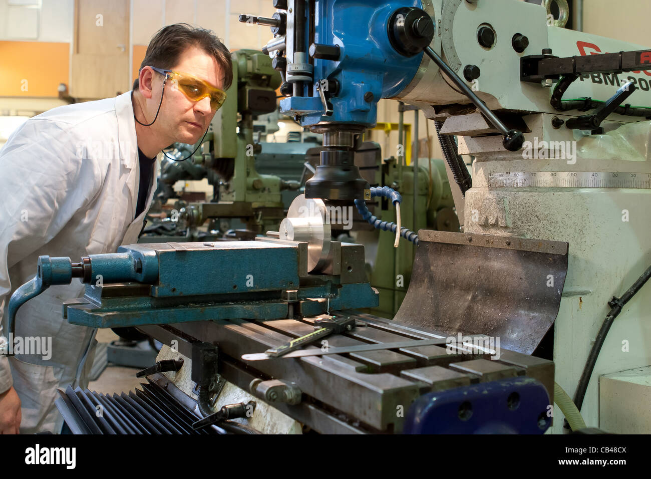 Technication Lab technician engineering plans hi-res stock photography and images ...