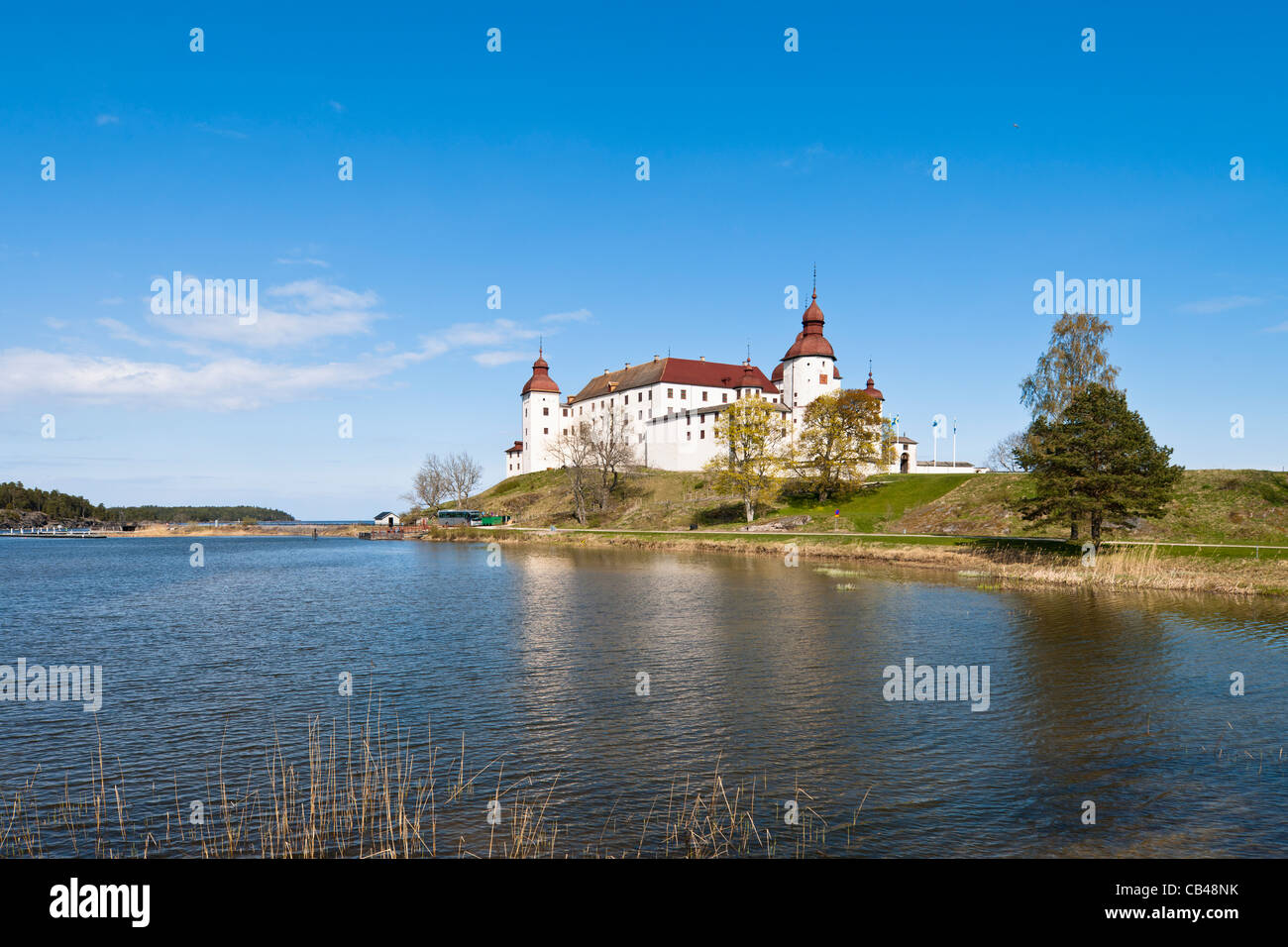 Läckö castle by Vänern Stock Photo - Alamy