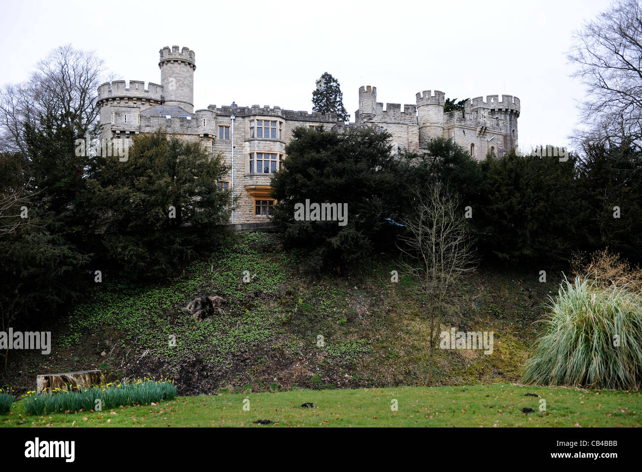 Devizes Castle in Wiltshire UK Stock Photo Alamy