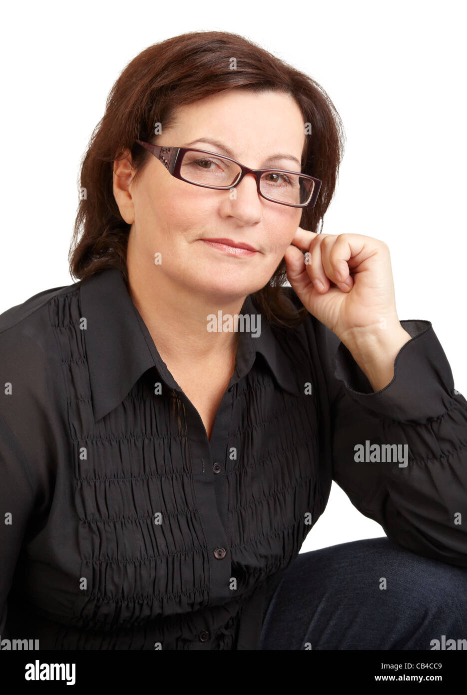 Woman Brunette 50 Year Old Hi res Stock Photography And Images Alamy woman-brunette-50-year-old-hi-res-stock-photography-and-images-alamy