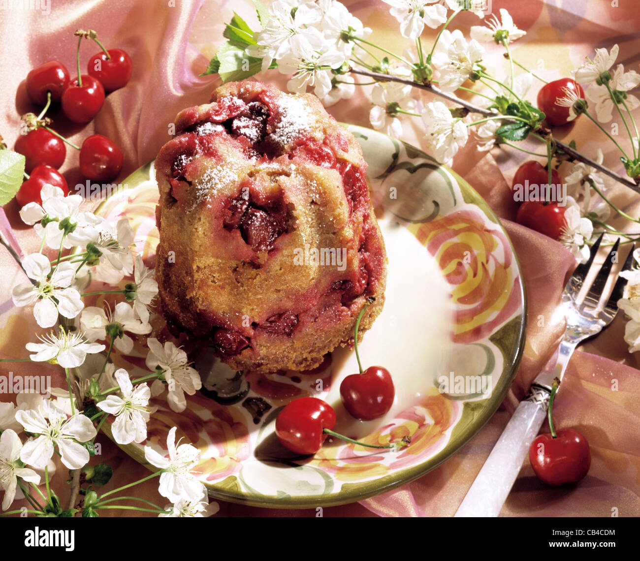 Hot Cherry Pudding