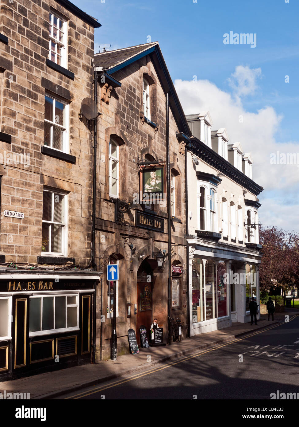 Hales Bar, Crescent Road, Harrogate Stock Photo Alamy