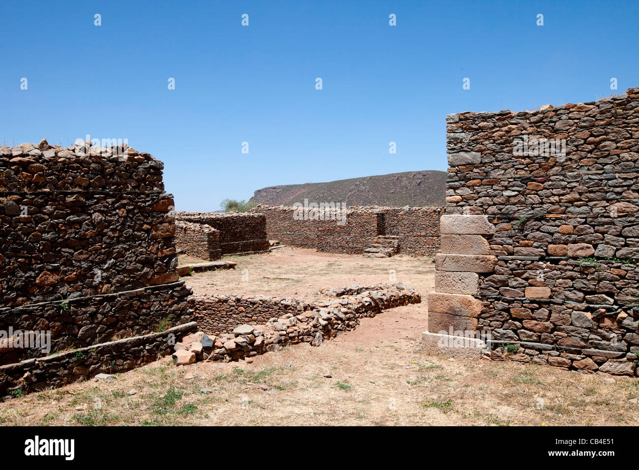 Queen of sheba's palace ethiopia hi-res stock photography and images ...