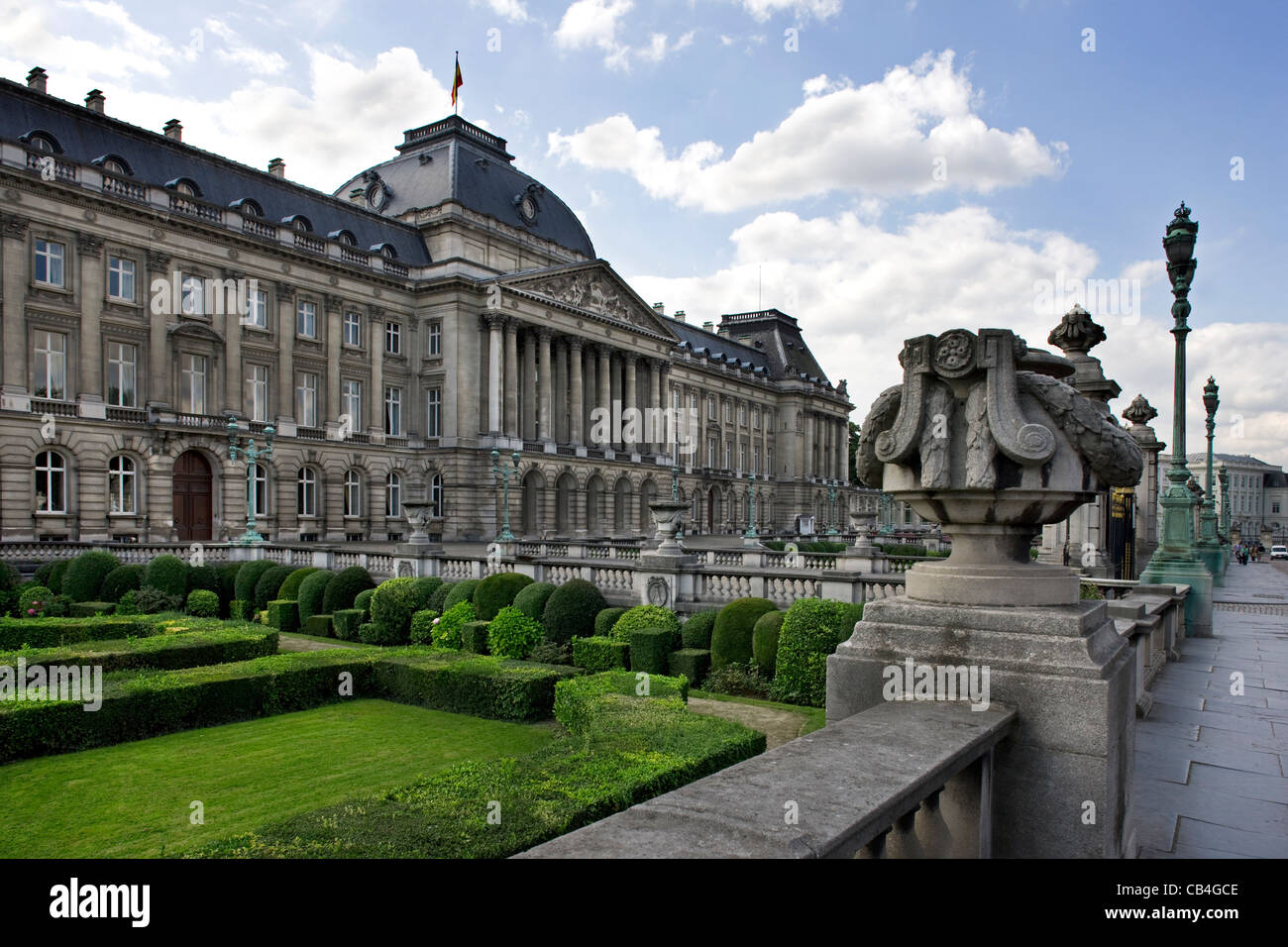 The Royal Palace of Brussels / Koninklijk Paleis van Brussel, Belgium Stock Photo