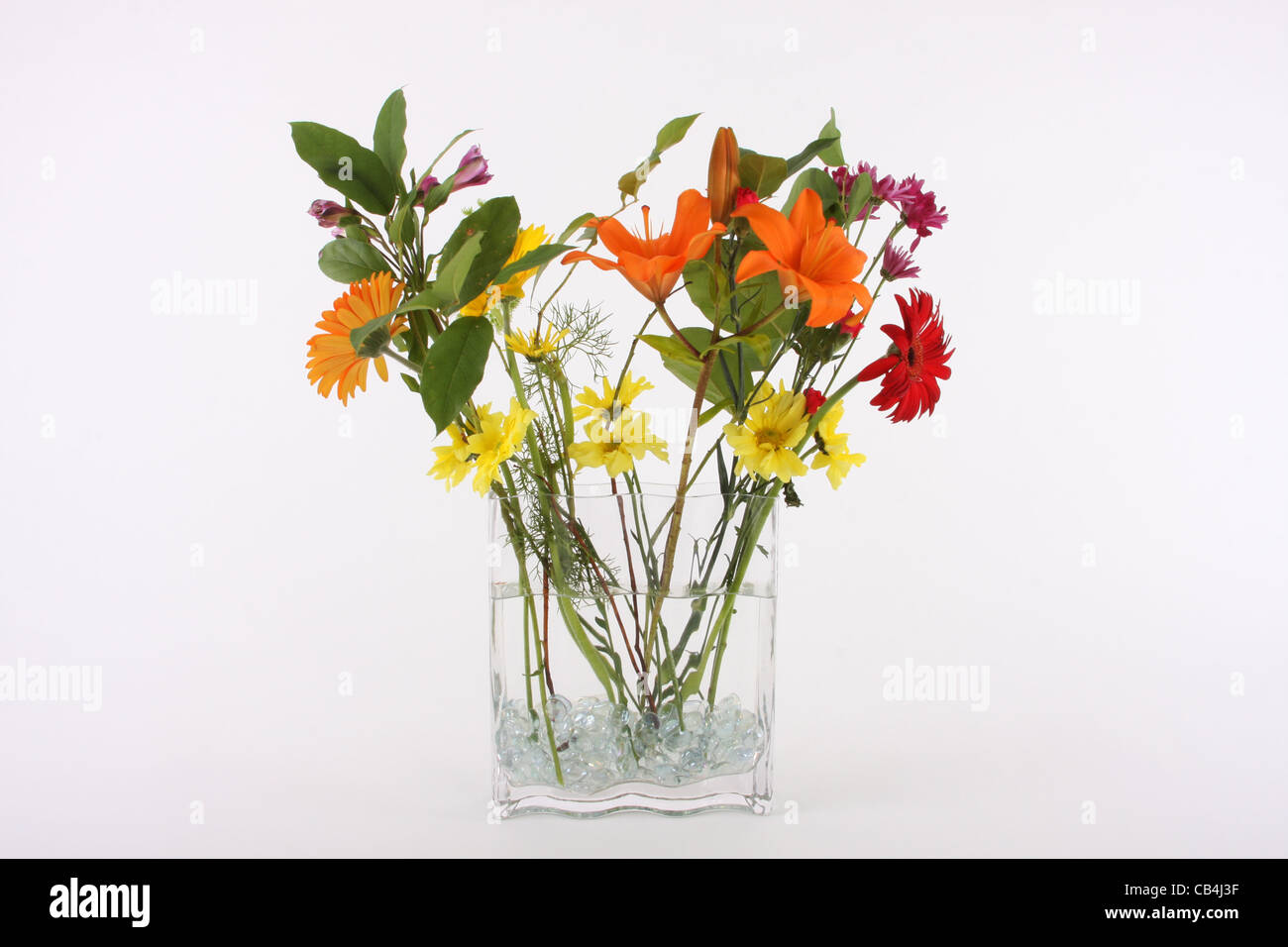 A vase full of flowers Stock Photo - Alamy