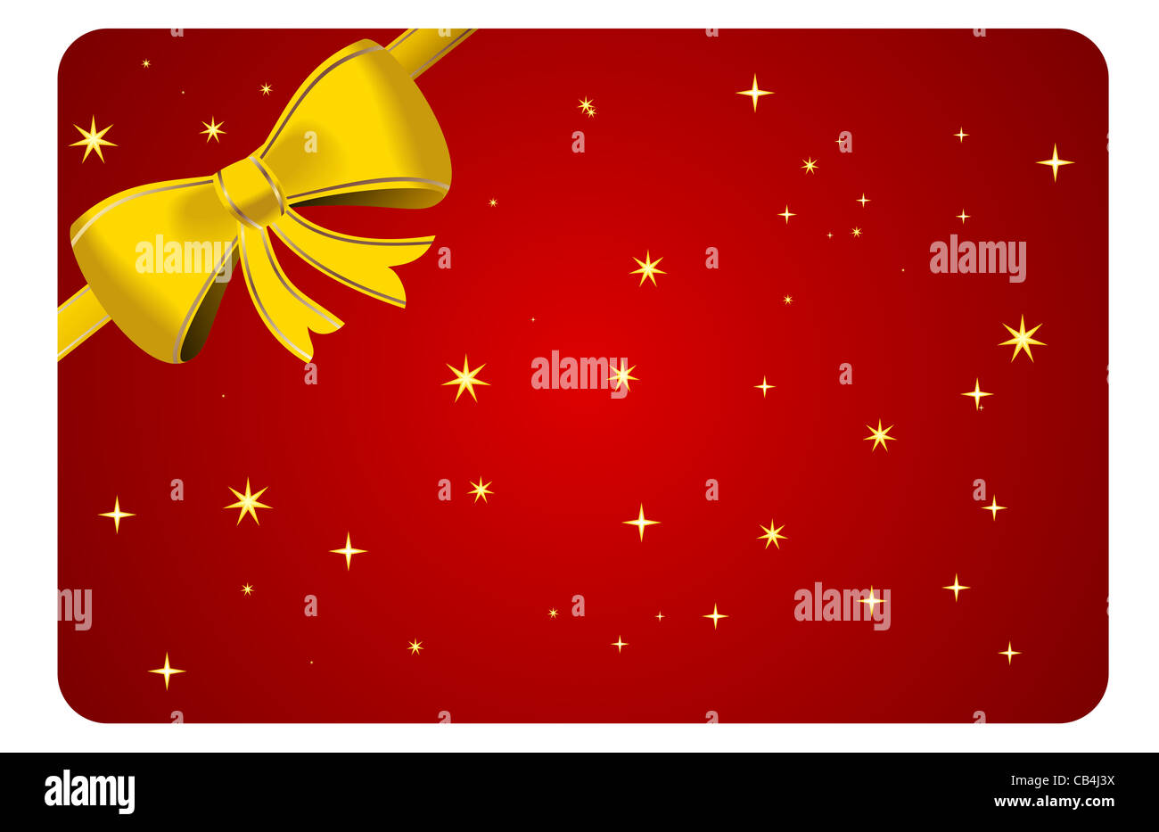 Illustration of holiday christmas background with bow. Vector Stock