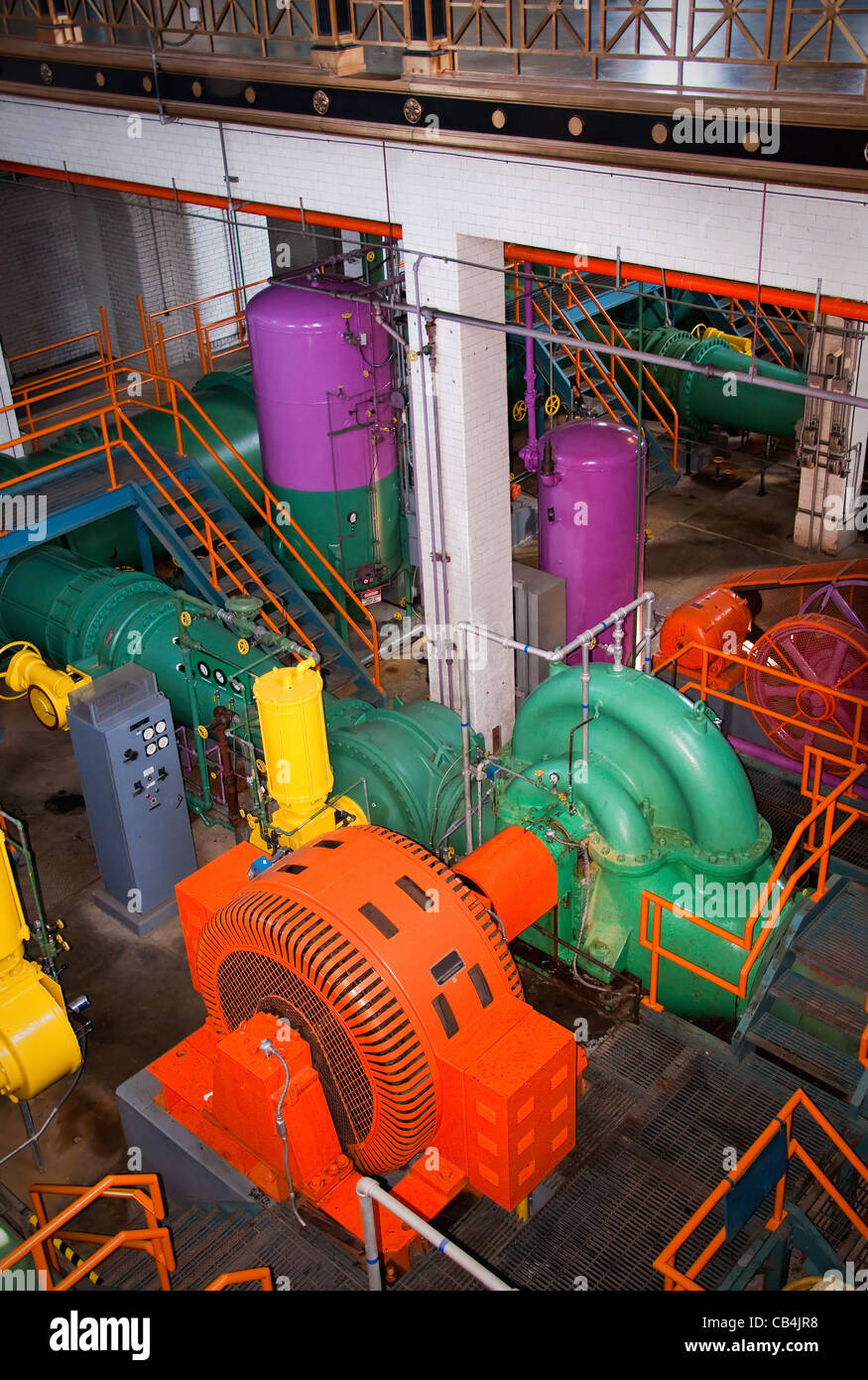 Water Treatment Machinery Stock Photo Alamy