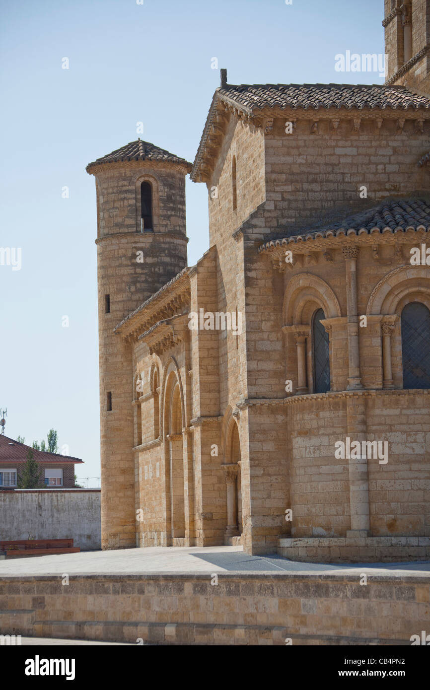 Romanesque Church of San Martín,  Fromista, province of Palencia, Castile and León, Spain. Stock Photo