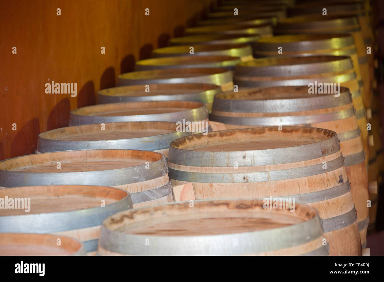 New wine barrels hires stock photography and images Alamy