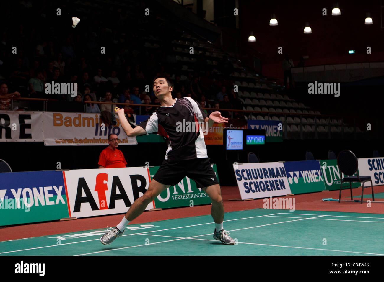 Badminton player Hsuan Yi Hsueh from Chinese Taipei Stock Photo