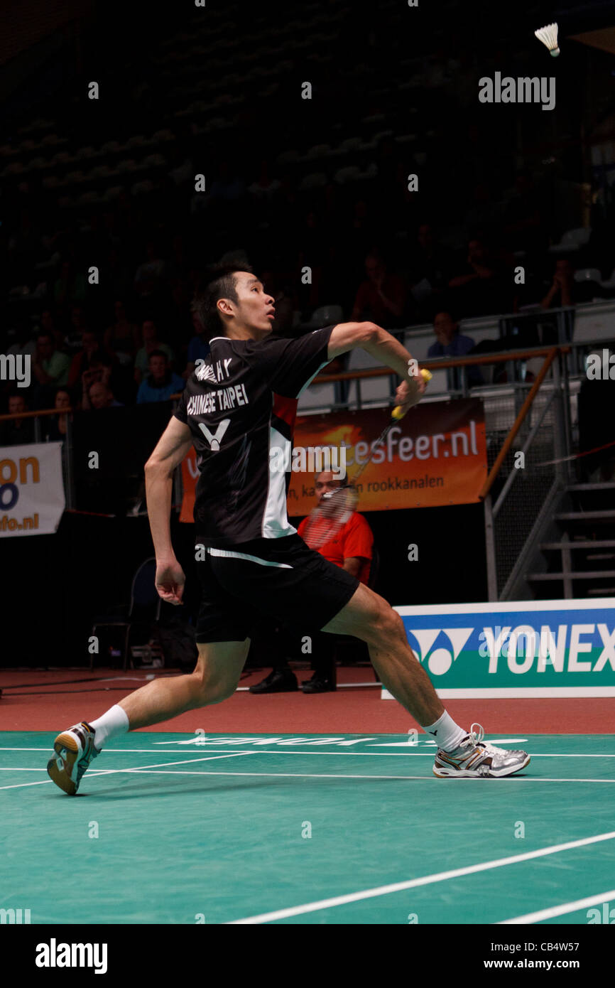 Badminton player Hsuan Yi Hsueh from Chinese Taipei Stock Photo