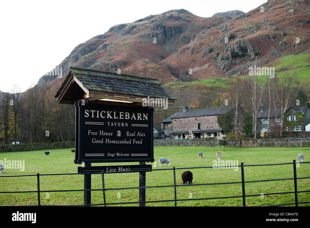 Sticklebarn langdale hi-res stock photography and images - Alamy