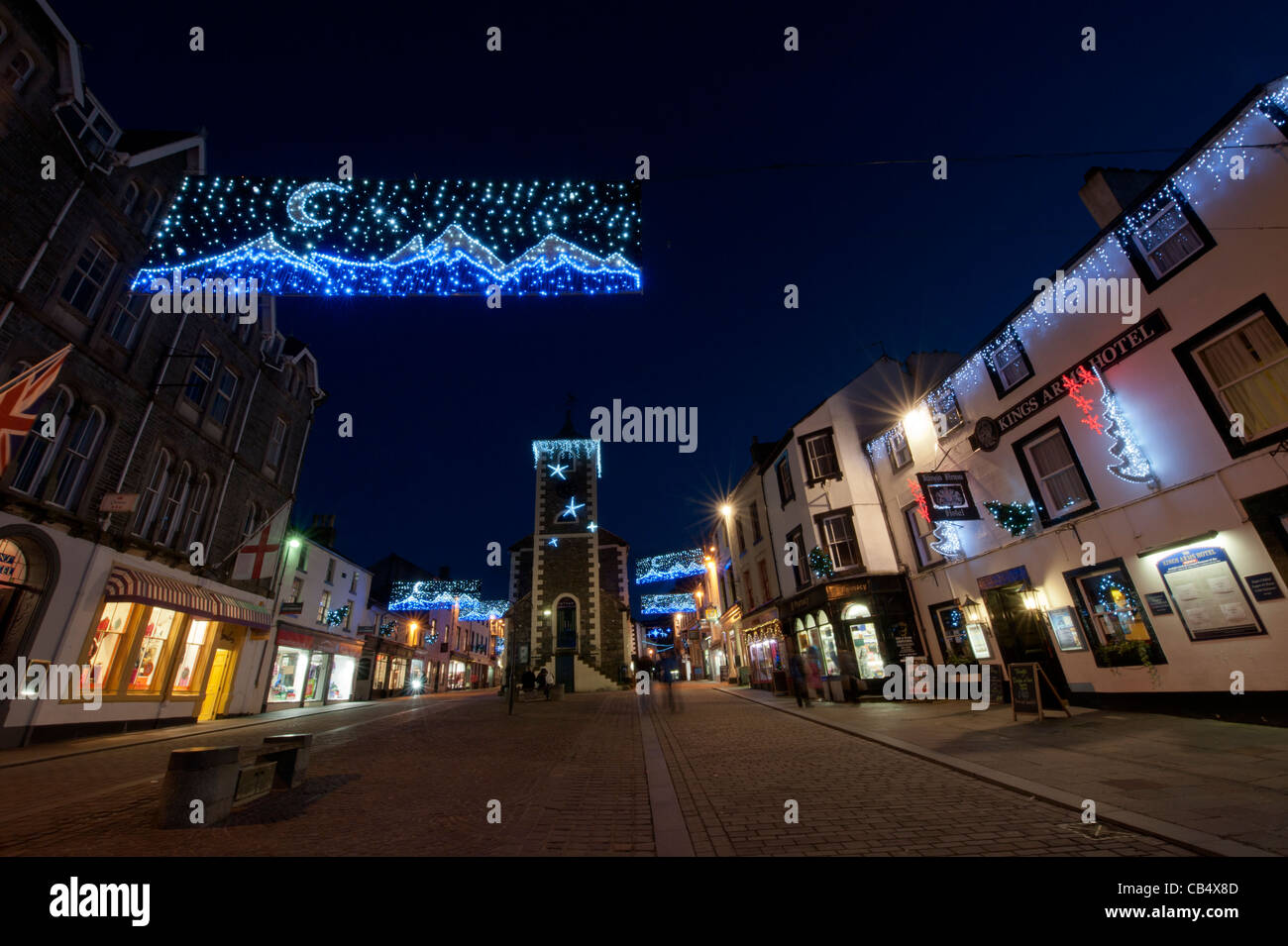 Keswick christmas lights hires stock photography and images Alamy