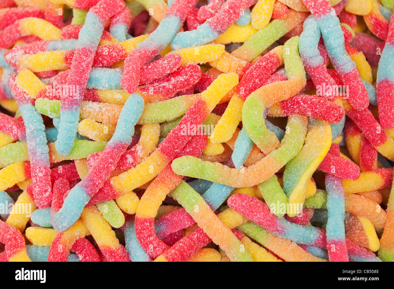 Multi colored jelly worms hires stock photography and images Alamy
