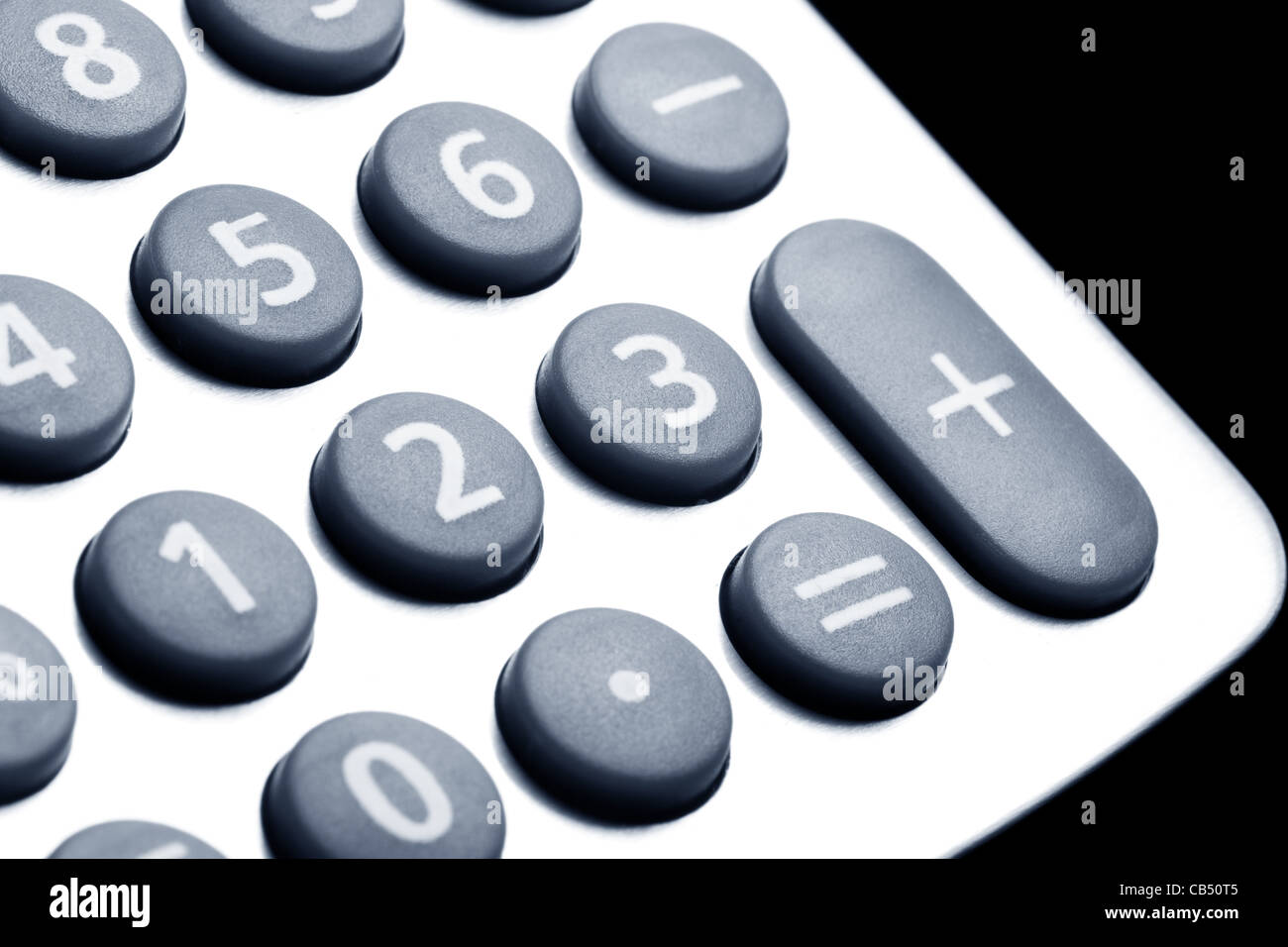 calculator, business concept of Finance Stock Photo