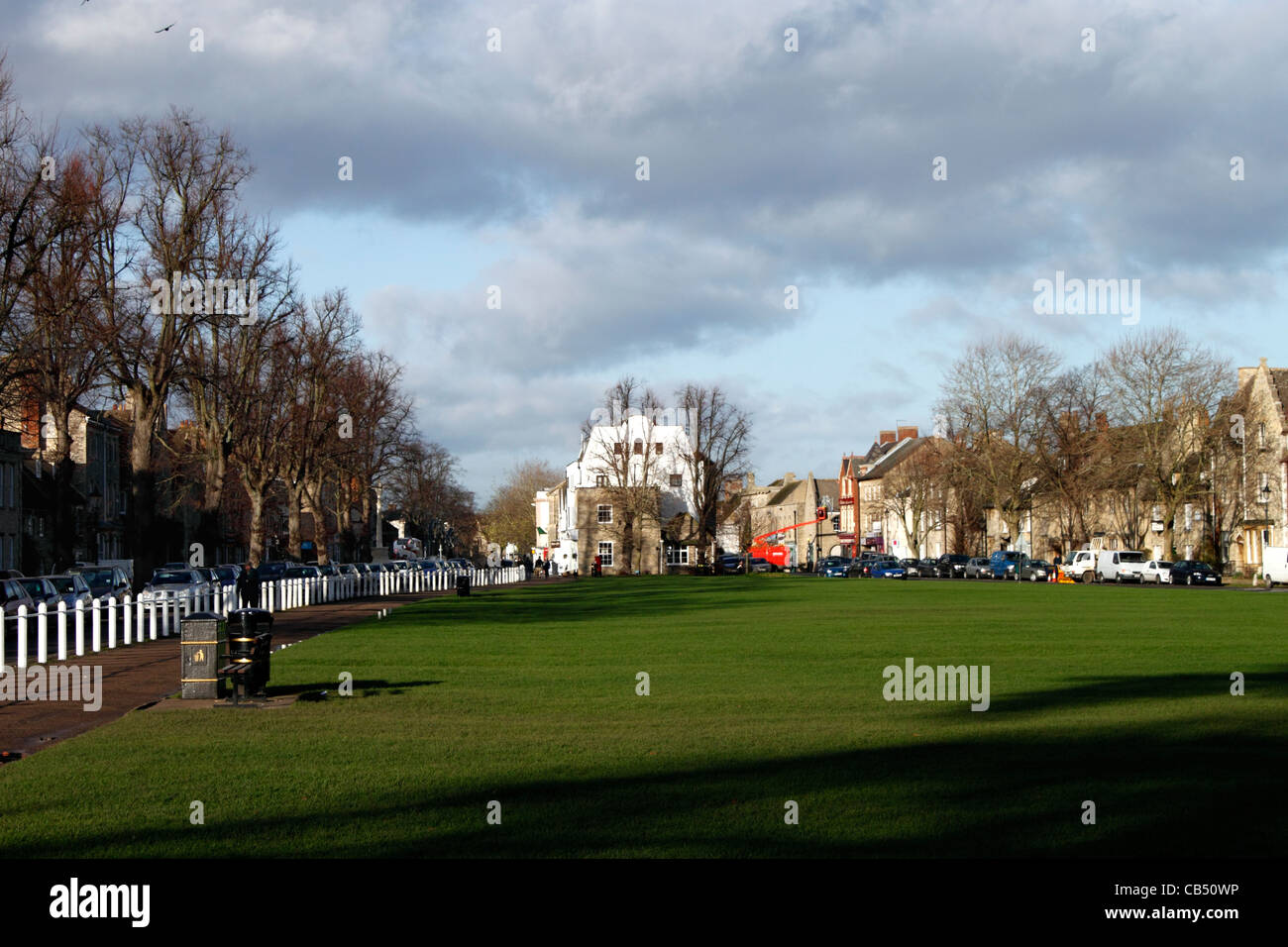 The Green Witney Oxfordshire Stock Photo Alamy