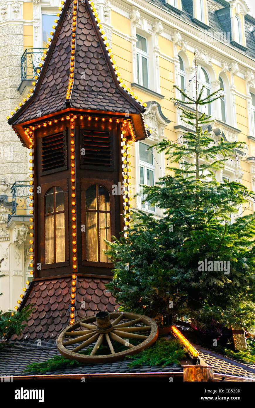 Christmas market in the center of Bonn, Germany Stock Photo Alamy