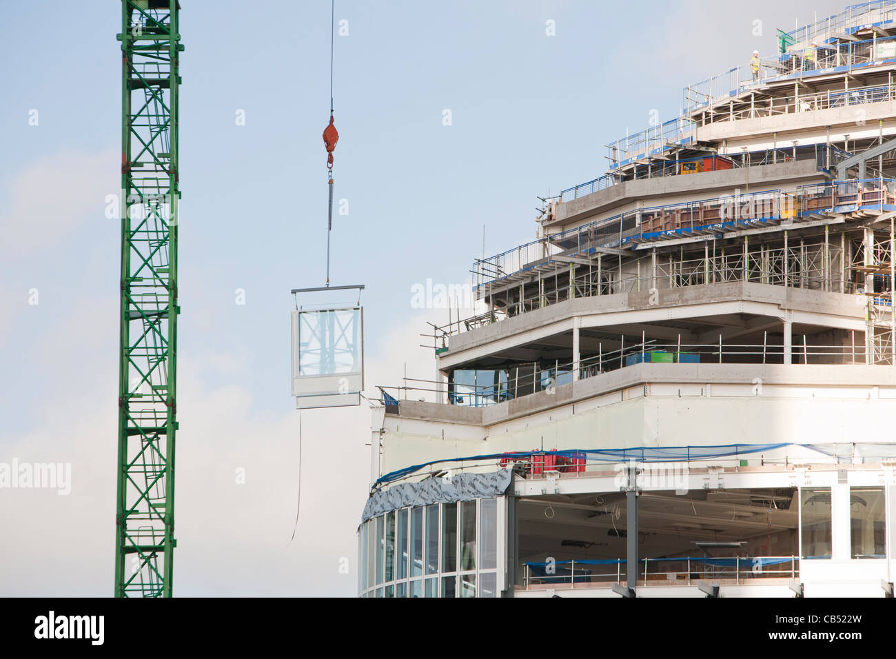 The Noma construction site in Manchester city Centre. Stock Photo