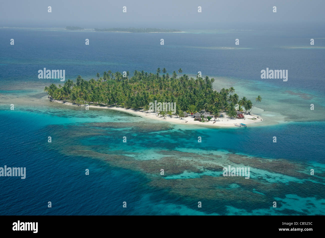 San Blas archipelago Stock Photo