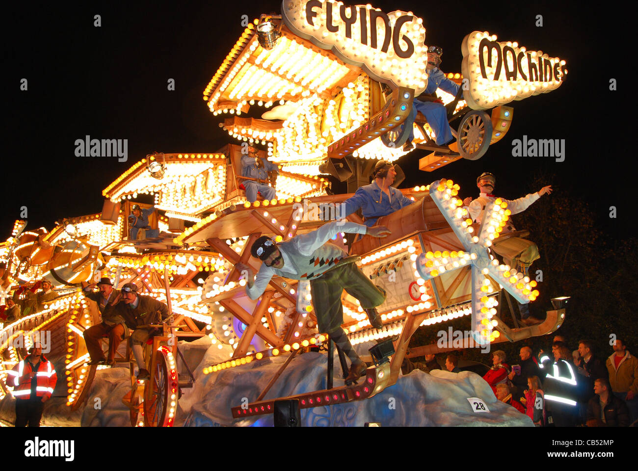Glastonbury Festival carnival float, Somerset, England, UK. PhotoJohn