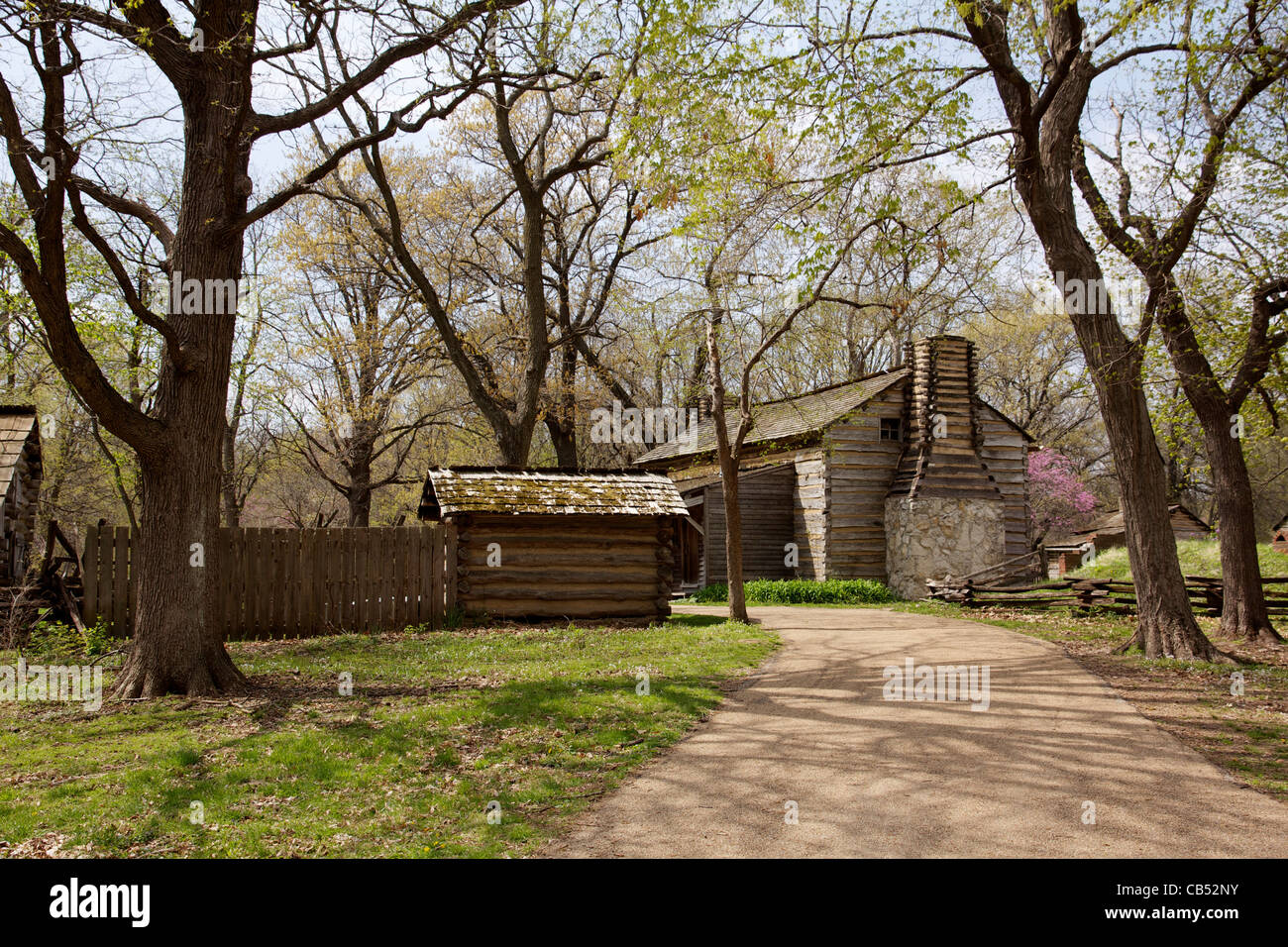 Rutledge Tavern Lincoln S New Salem State Historic Site Illinois